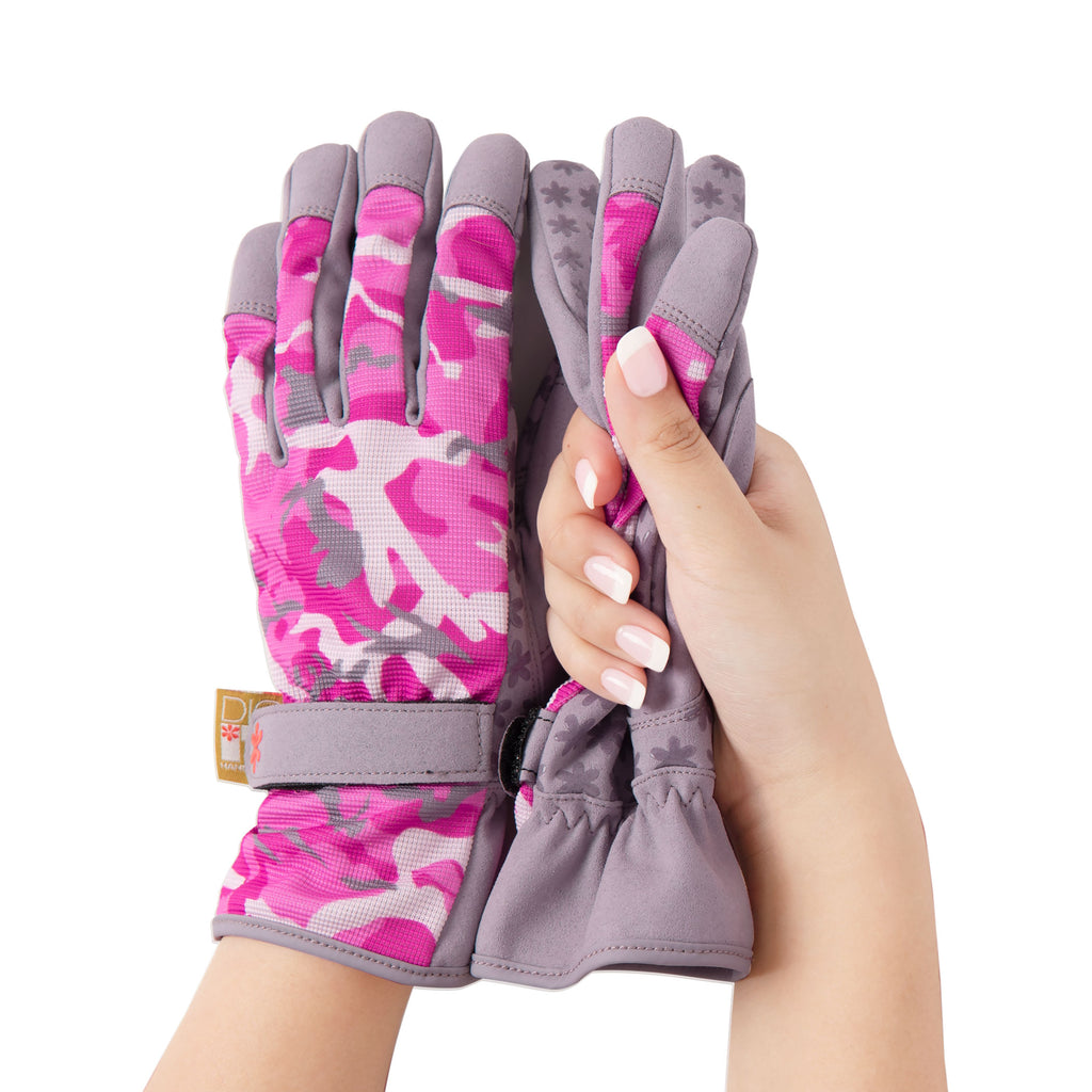Dig It® Handwear Garden Gloves in Pink Camo